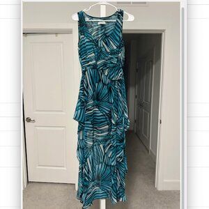 CALVIN KLEIN Maxi Ruffle Dress